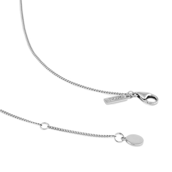 NWT Vincero Silver 925 North Star Celestial Pendant with Extender - Picture 9 of 17